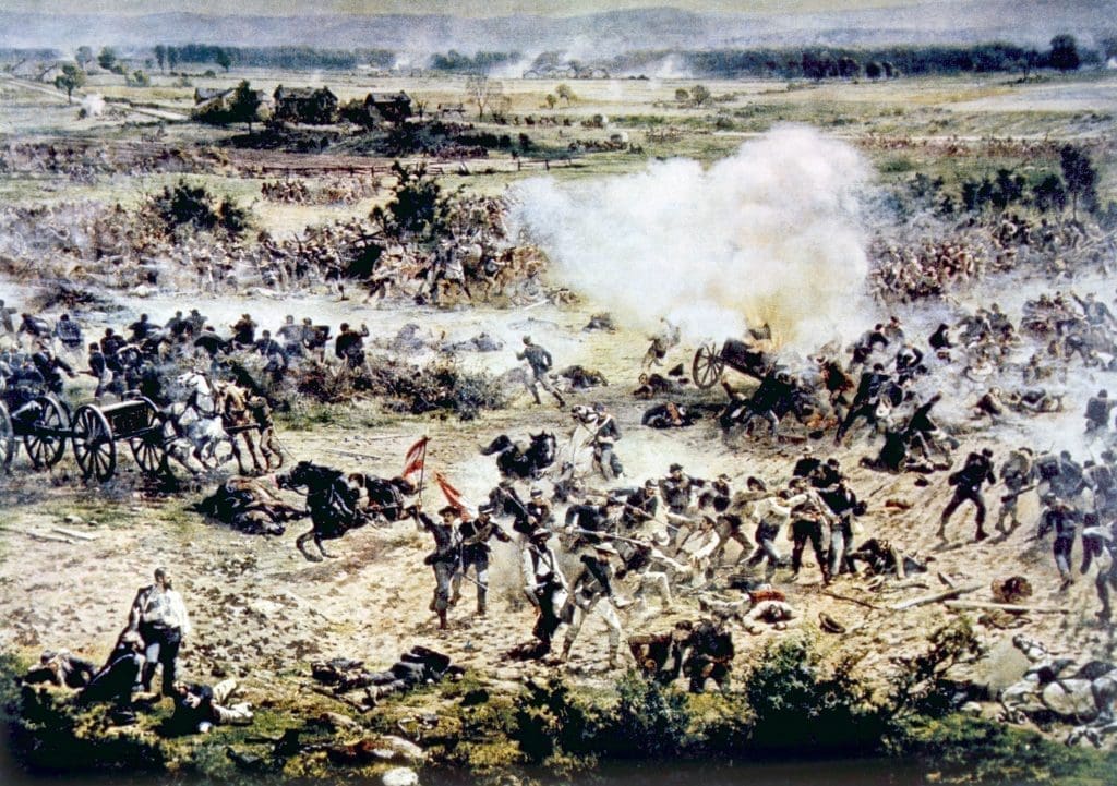 Gettysburg - Pickett charge Battle