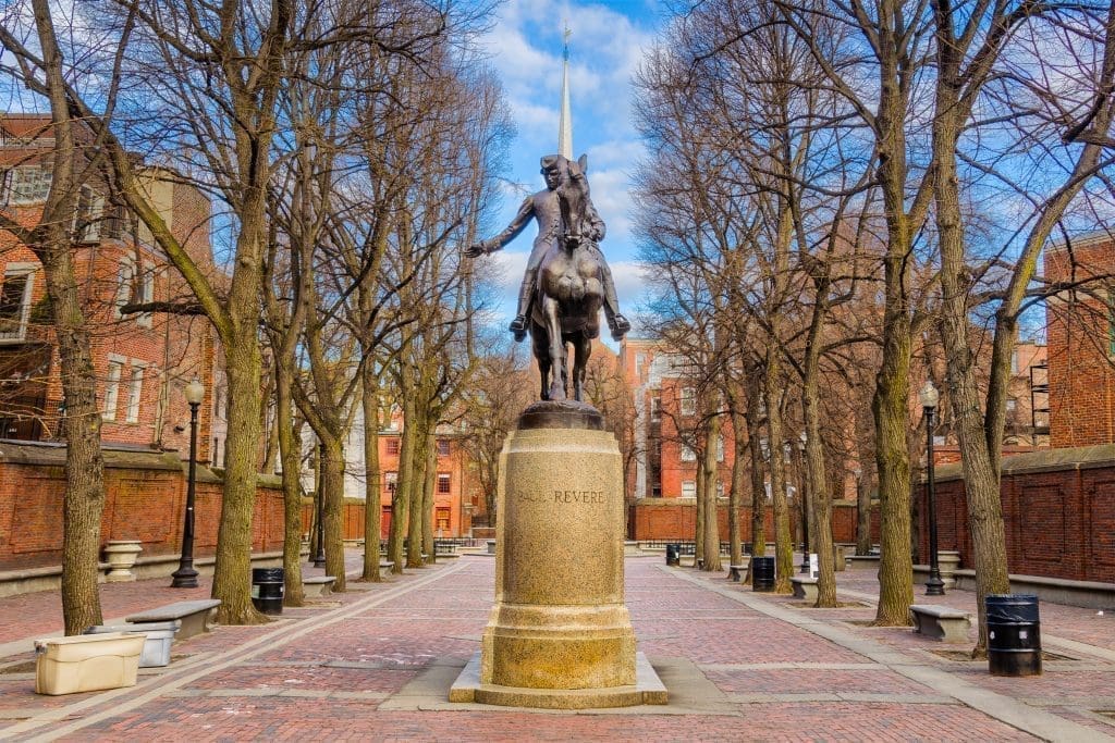  Freedom Trail - Paul Revere Statue