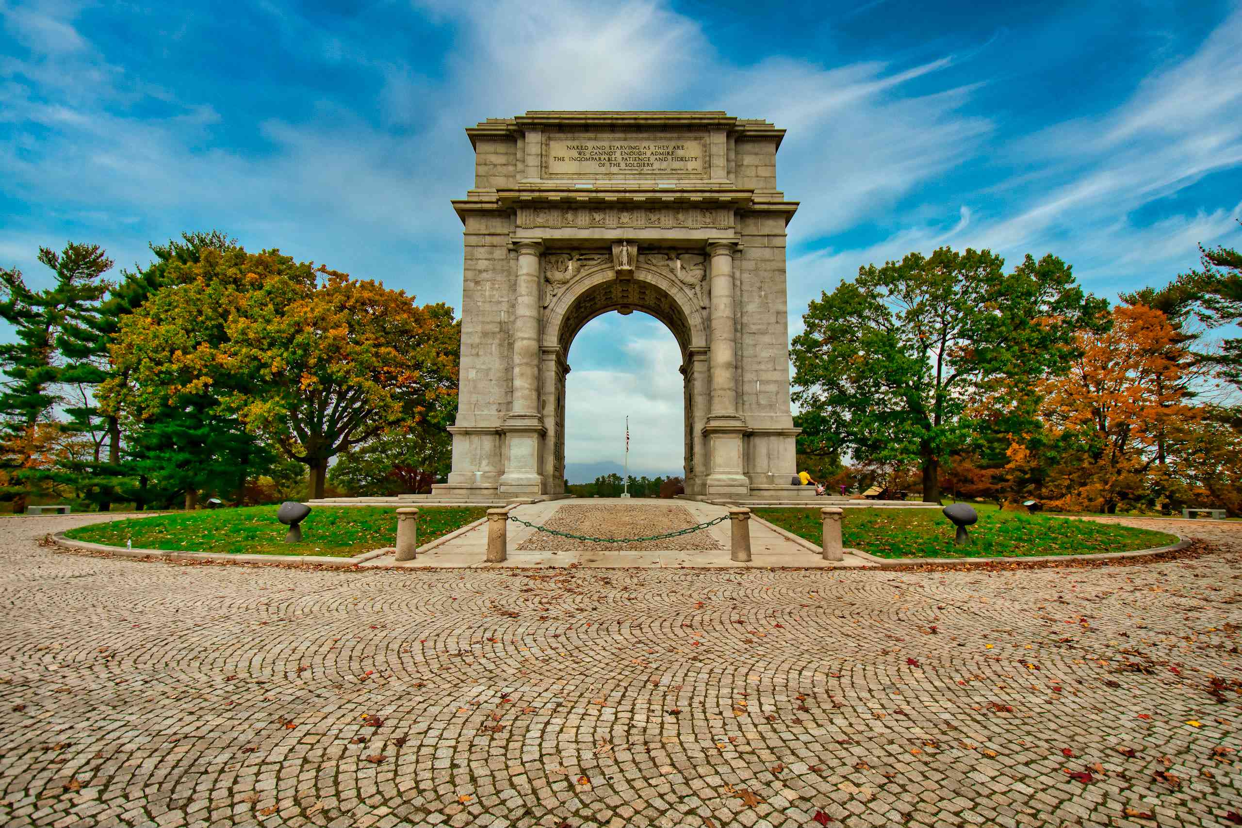 What Does The George Washington Monument at Valley Forge Commemorate?