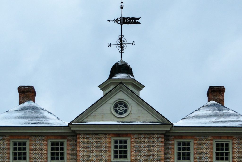What is the oldest building in Colonial Williamsburg?
