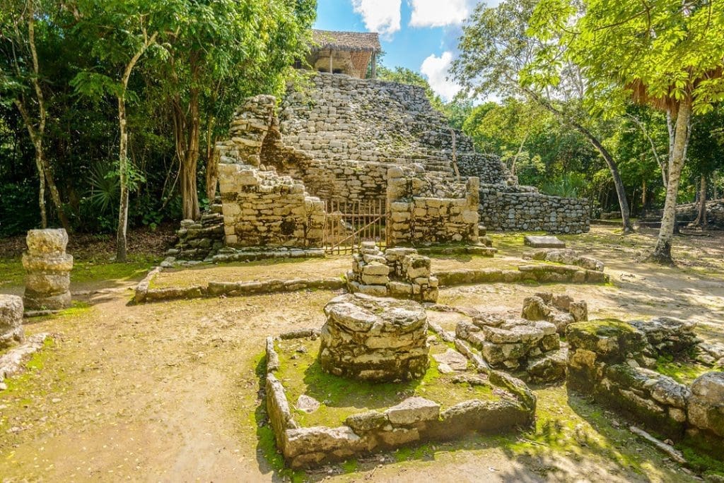 Coba-Mayan Pyramid