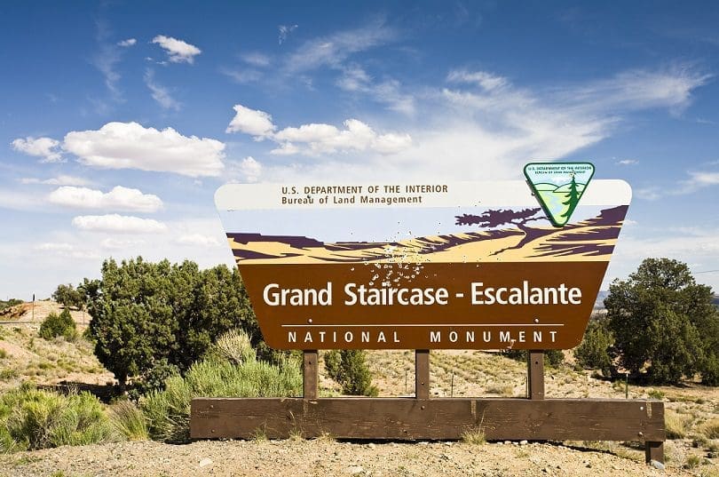 Grand Staircase Sign