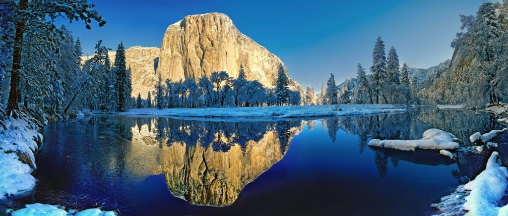 Yosemite Winter Scenery