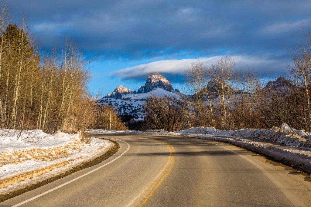 How long does it take to drive through Teton National Park?