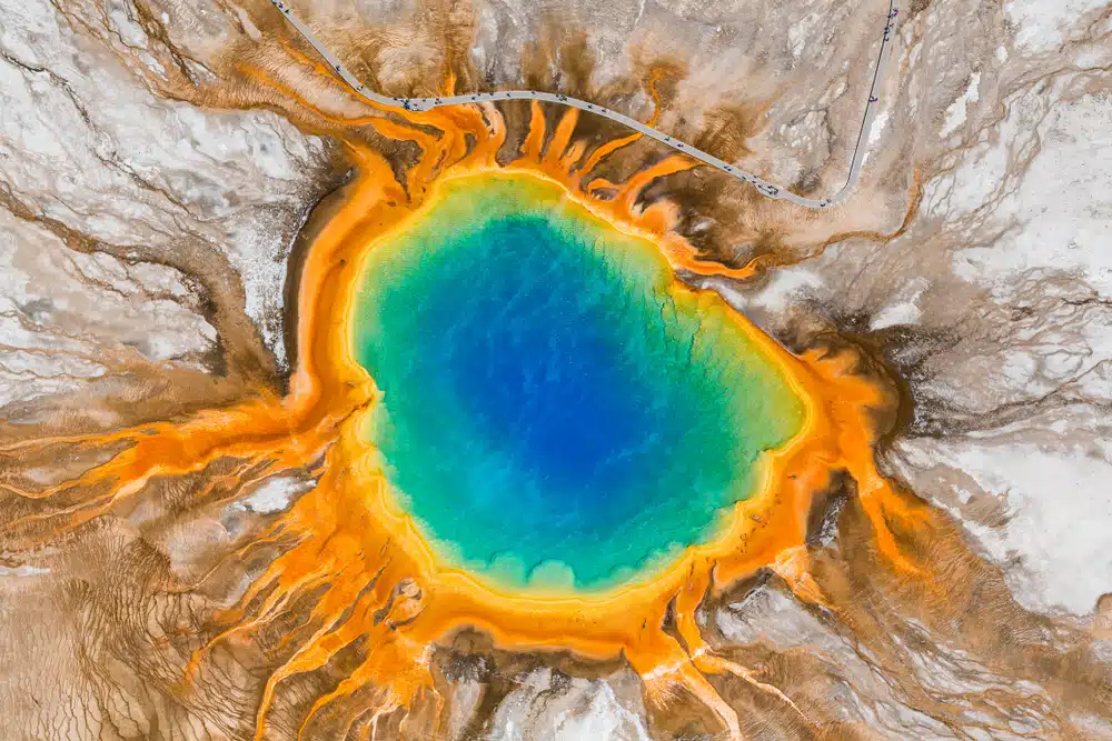 Yellowstone Grand Prismatic Spring Self-Guided Walking Tour